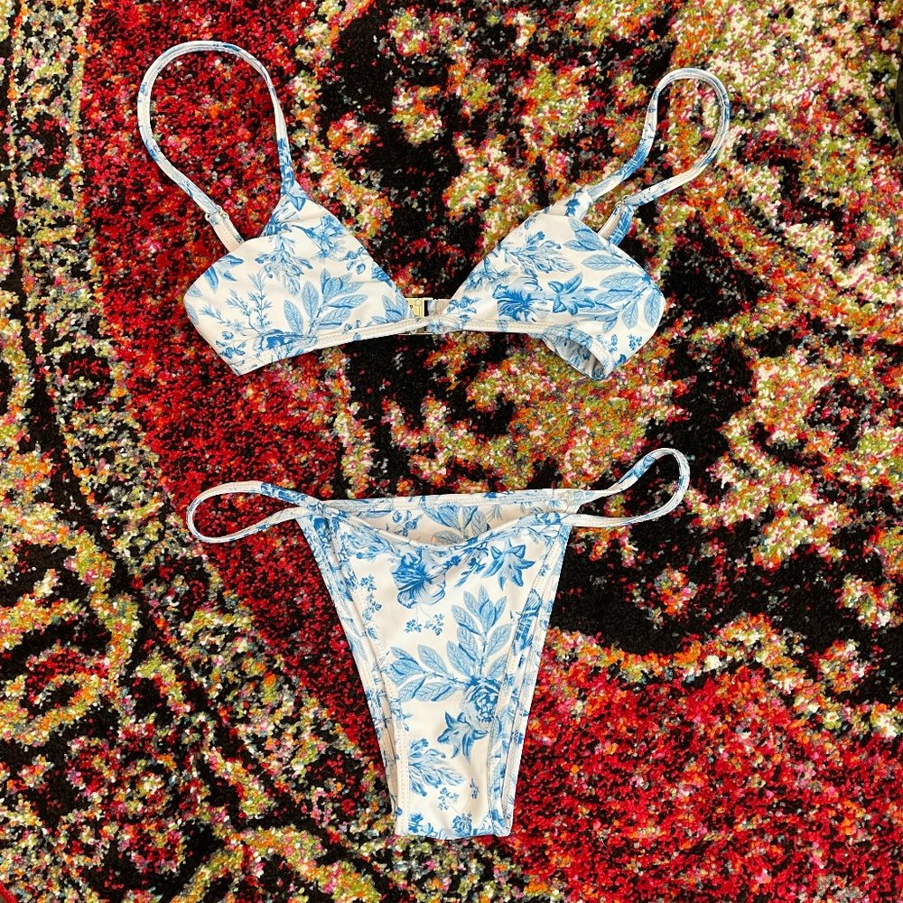 Juillet Mila Top and Rio Bottom in Wilder Floral
